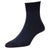 Pantherella Navy Hyde Tonal Pattern Egyptian Cotton Ankle Socks
