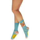 Powder Blue Missy Moose Ankle Socks