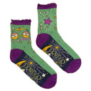 Powder Green Libra Ankle Socks