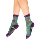 Powder Green Libra Ankle Socks