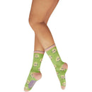 Powder Green Marshmallow Sheep Ankle Socks