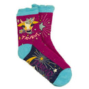 Powder Purple Taurus Ankle Socks