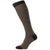 Pantherella Brown Tewkesbury 3 Colour Birdseye Cotton Fil D'Ecosse Over the Calf Socks