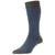 Pantherella Grey Tewkesbury 3 Colour Birdseye Cotton Fil D'Ecosse Over the Calf Socks