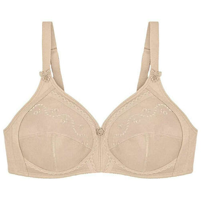 Triumph Beige Doreen Cotton Non Wired Bra