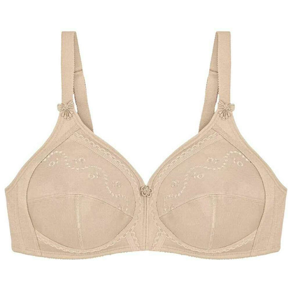 Triumph Beige Doreen Cotton Non Wired Bra