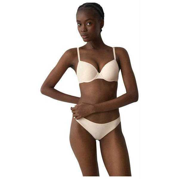 Triumph Beige Pure Micro Wired Padded Bra