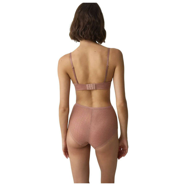 Triumph Beige Signature Sheer Maxi Knickers