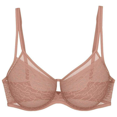 Triumph Beige Signature Sheer Minimizer Bra