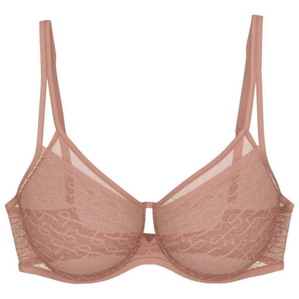Triumph Beige Signature Sheer Minimizer Bra