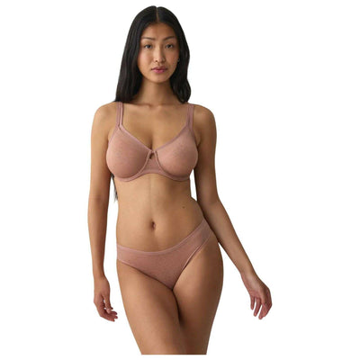 Triumph Beige Signature Sheer Minimizer Bra
