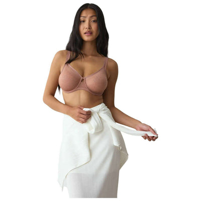 Triumph Beige Signature Sheer Minimizer Bra