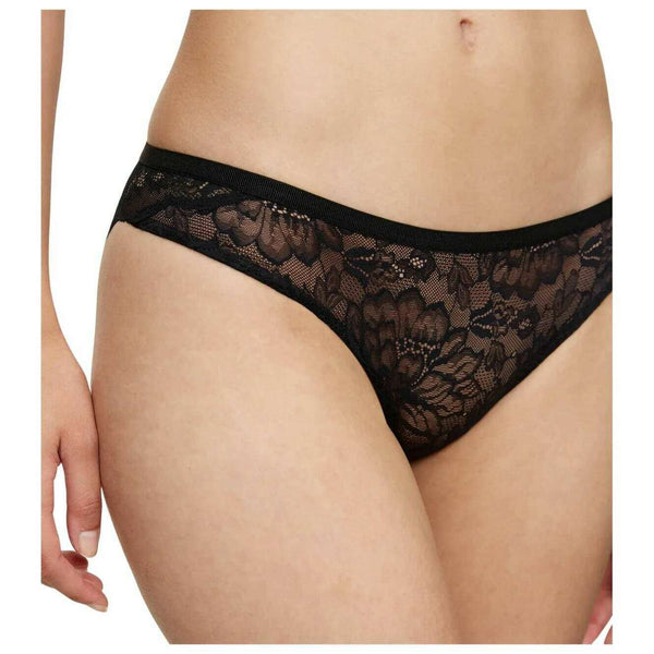 Triumph Black Amourette Charm Brazillian Knickers