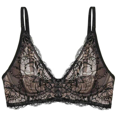Triumph Black Amourette Charm Non Wired Bra