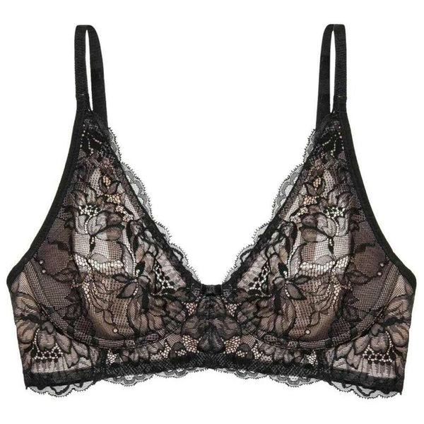 Triumph Black Amourette Charm Non Wired Bra