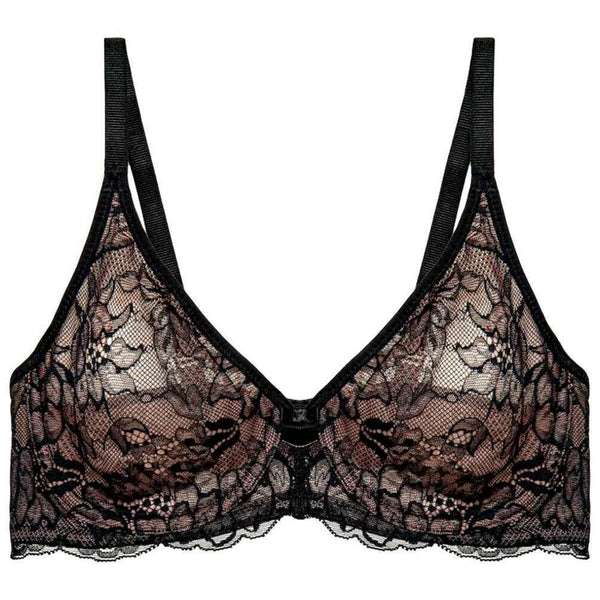 Triumph Black Amourette Charm Wired Bra
