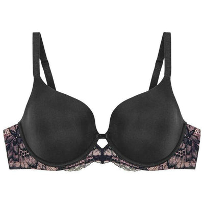 Triumph Black Amourette Charm Wired Padded Bra