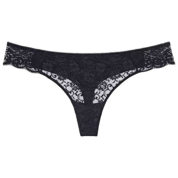 Triumph Black Amourette Hipster String