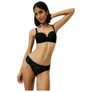 Triumph Black Amourette Hipster String