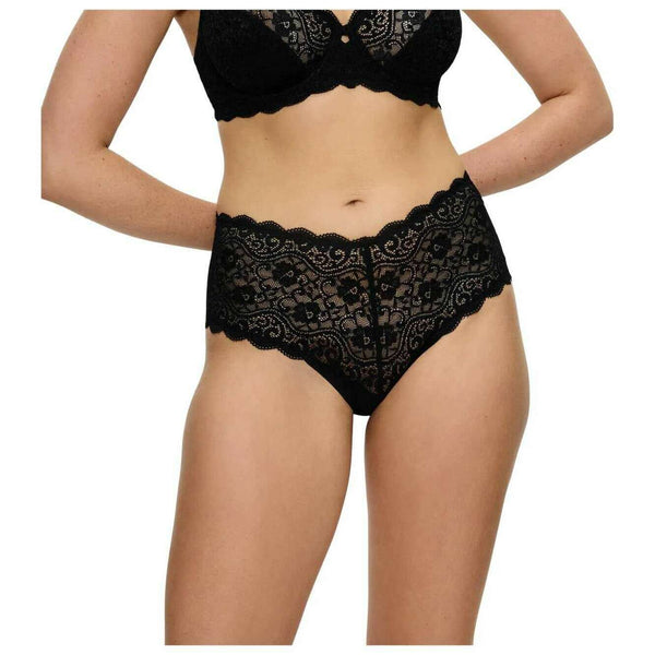 Triumph Black Amourette Maxi Knickers