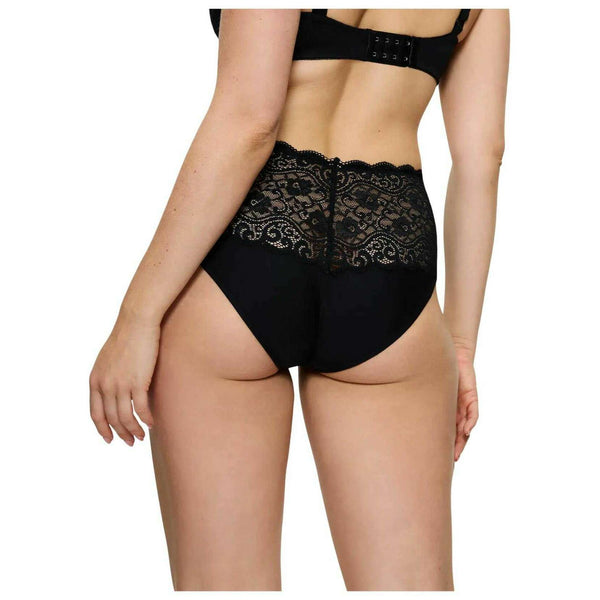 Triumph Black Amourette Maxi Knickers