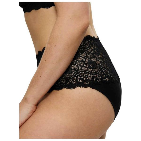 Triumph Black Amourette Maxi Knickers