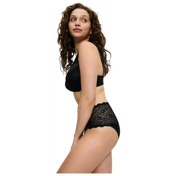 Triumph Black Amourette Maxi Knickers