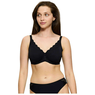 Triumph Black Amourette Minimizer Bra
