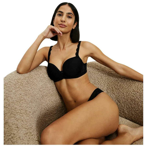 Triumph Black Amourette Wired Padded Bra