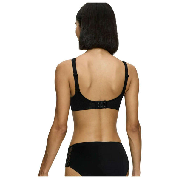 Triumph Black Doreen Cotton Non Wired Bra