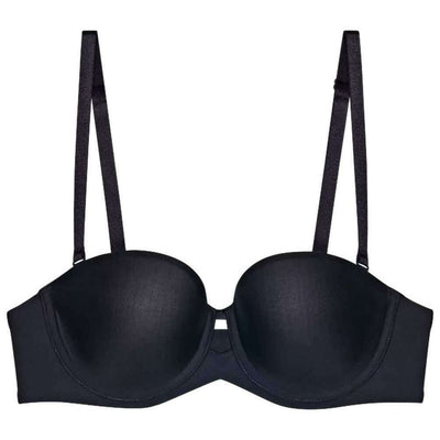 Triumph Black Pure Micro Detachable Strap Bra