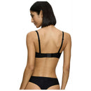 Triumph Black Pure Micro Detachable Strap Bra