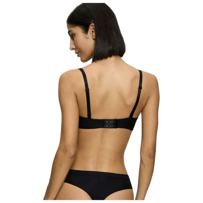 Triumph Black Pure Micro Detachable Strap Bra