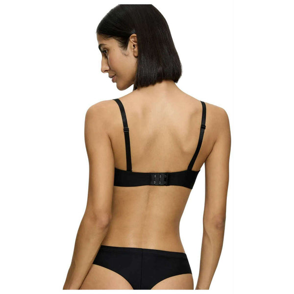 Triumph Black Pure Micro Detachable Strap Bra