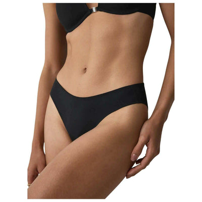 Triumph Black Pure Micro Tai Knickers
