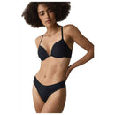 Triumph Black Pure Micro Tai Knickers
