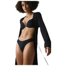 Triumph Black Pure Micro Tai Knickers