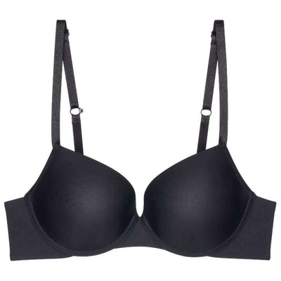 Triumph Black Pure Micro Wired Padded Bra