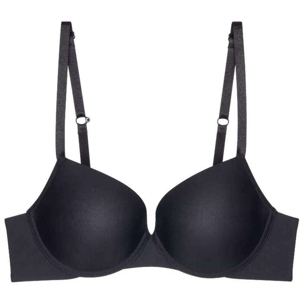 Triumph Black Pure Micro Wired Padded Bra