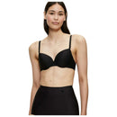 Triumph Black Pure Micro Wired Padded Bra