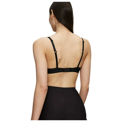 Triumph Black Pure Micro Wired Padded Bra