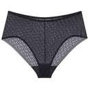 Triumph Black Signature Sheer Maxi Knickers