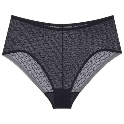 Triumph Black Signature Sheer Maxi Knickers
