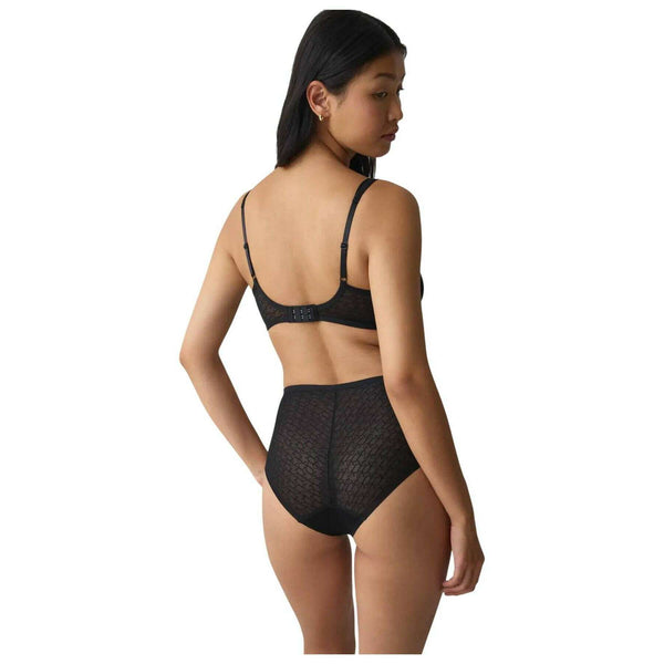 Triumph Black Signature Sheer Maxi Knickers