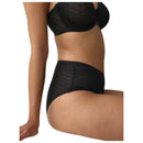 Triumph Black Signature Sheer Maxi Knickers