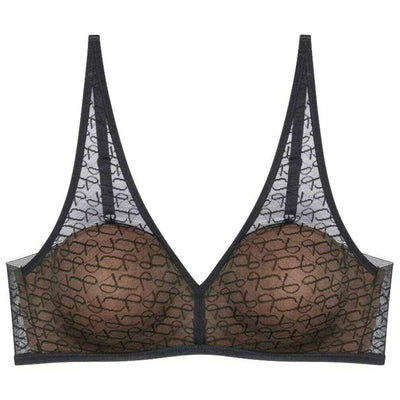 Triumph Black Signature Sheer Non Wired Bra