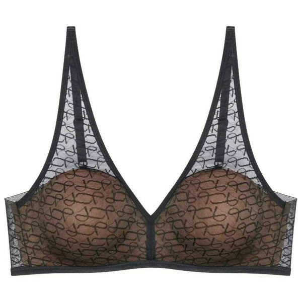 Triumph Black Signature Sheer Non Wired Bra