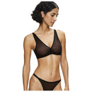 Triumph Black Signature Sheer Non Wired Bra