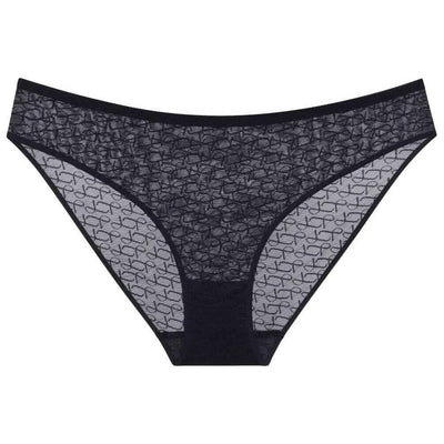 Triumph Black Signature Sheer Tai Knickers