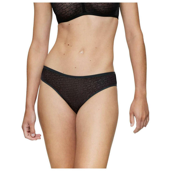 Triumph Black Signature Sheer Tai Knickers